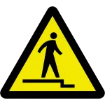 Cautuin Uneven Access Down SVG Icon